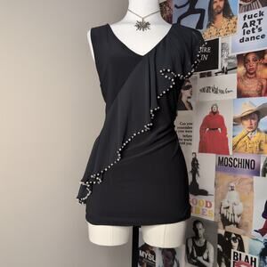 Gothic Whimsy Beaded Y2K Tank Top
